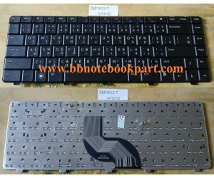 Dell Keyboard คีย์บอร์ด Inspiron 14R  N4010 Series ภาษาไทย/อังกฤษ
